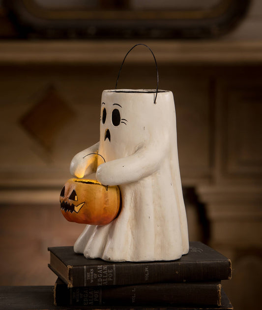 Seasonal Decor, Halloween Scaredy Boo With Pumpkin Bucket Paper Mache TJ2311 89 $ Shop All Quirks! Stew's Incense