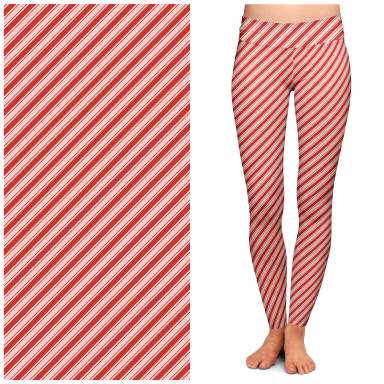 Leggings "Candy Cane Lane" Buttery Soft Leggings by Lipstick & Chrome LCL-06A 24 $ Shop All Quirks! Stew's Incense