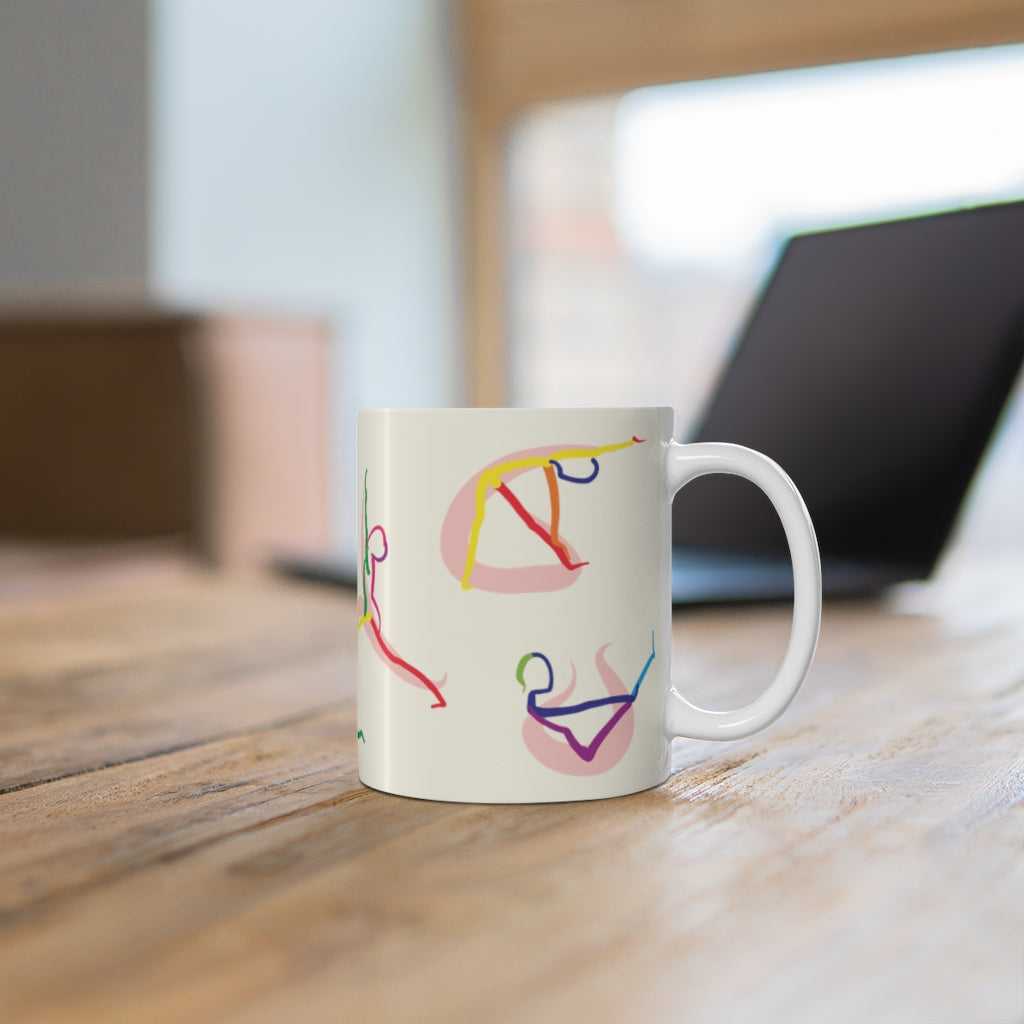 Mug Stick Figure Yoga Poses Coffee Tea Mug 2950894153 24 $ Mugs Onetify Stew's Incense