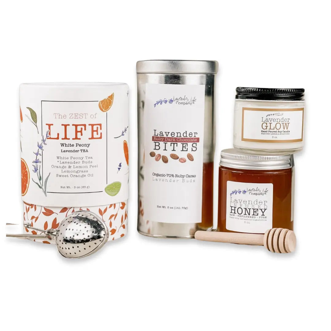 Lavender Tea & Chocolate Gift Box Set