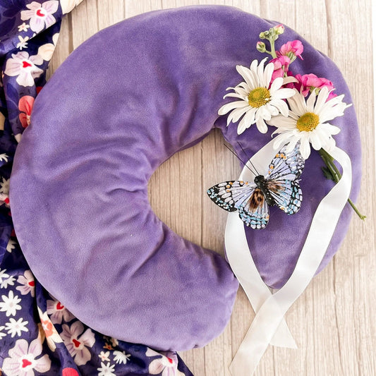 Cozy Lavender Neck Wrap