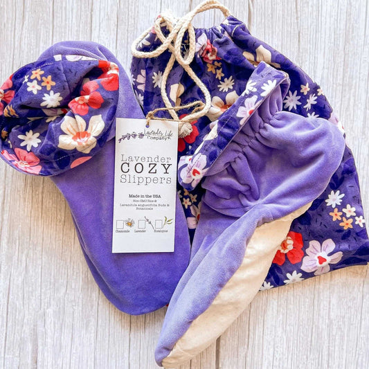 Slippers Cozy Warm-able Heated Slippers cozyslipp 54 $ Shop All Lavender Life Company Stew's Incense