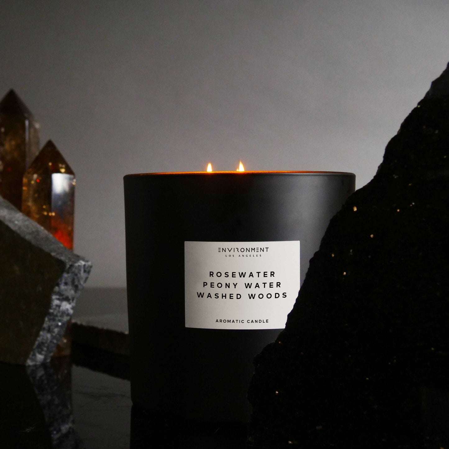Environment - Candle 55oz Rosewater | Peony Water | Washed Woods Candle (Inspired by Issey Miyake L'Eau d'Issey®) EN-CAN55-ISSEY 139 $ Candles Stone Candles Stew's Incense
