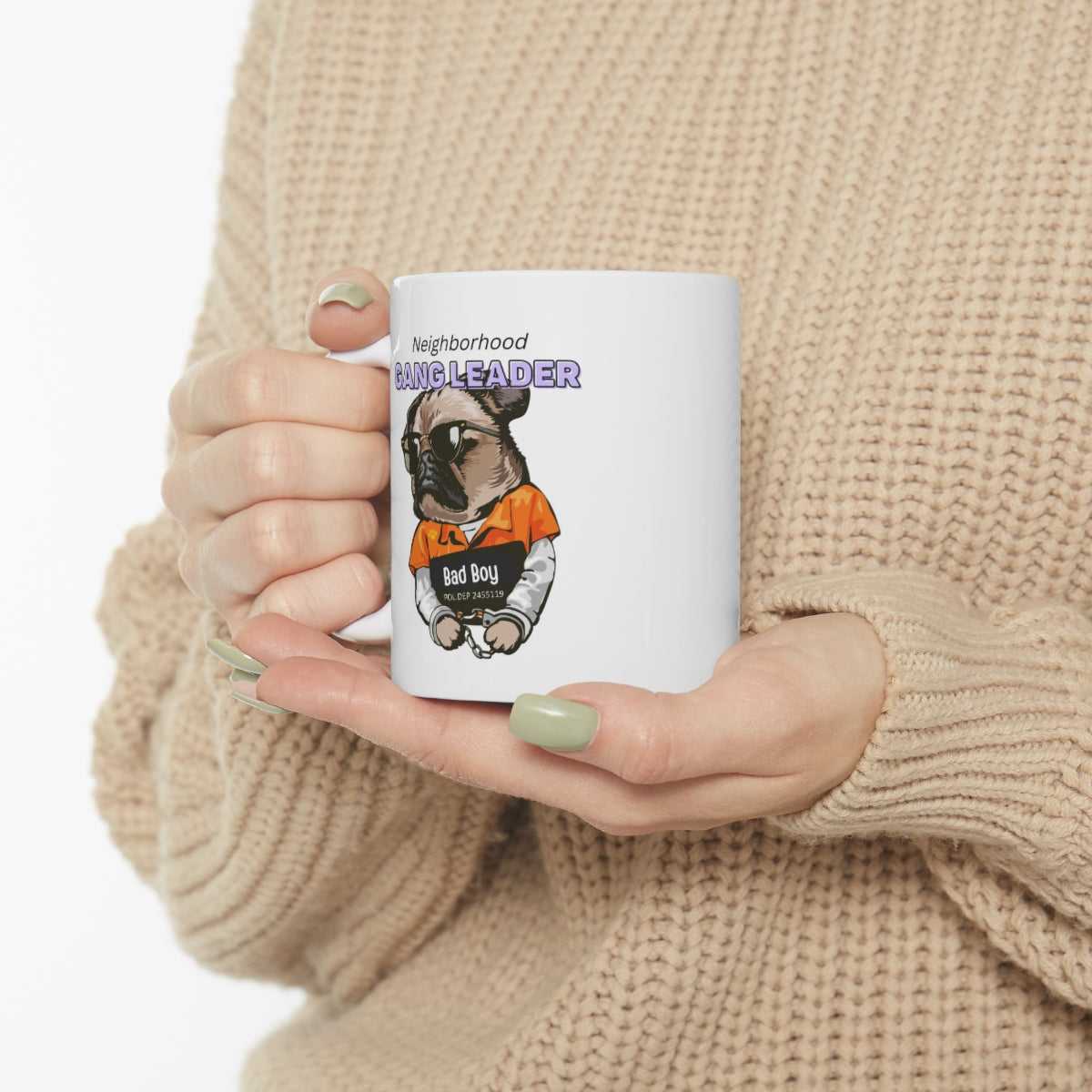 Mug Pug The Neighborhood Gang Leader Mug 27878072566359889764 24 $ Mugs Onetify Stew's Incense