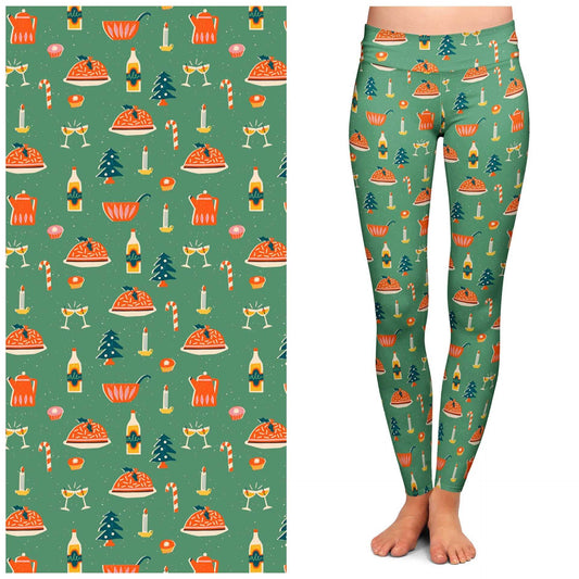 Leggings "Festive Feast" Buttery Soft Leggings by Lipstick & Chrome LCL-12A 24 $ Shop All Quirks! Stew's Incense