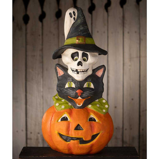 Figurines Halloween Totem Pole Stack by Bethany Lowe Designs TJ4311 197 $ Halloween Quirks! Stew's Incense