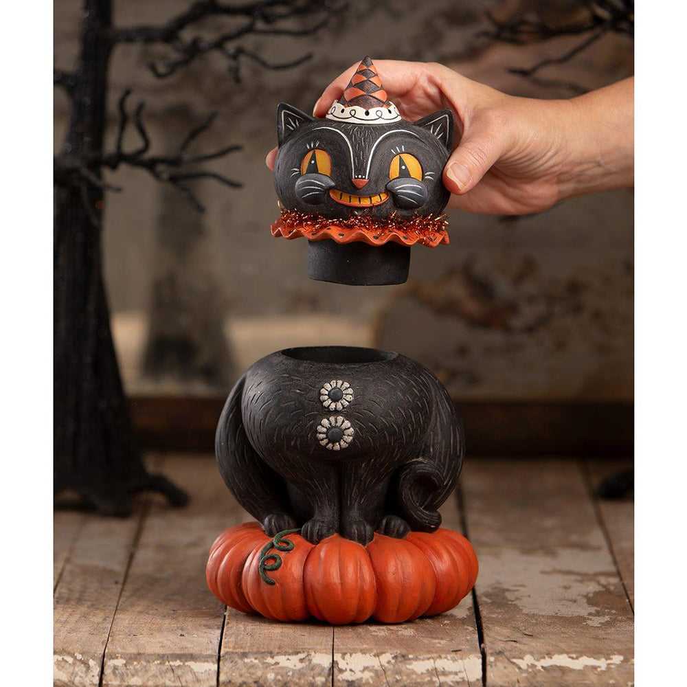 Seasonal Decor, Halloween Happy Plumpkin Jack Container by Johanna Parker for Bethany Lowe Designs JP4024 89 $ Shop All Quirks! Stew's Incense