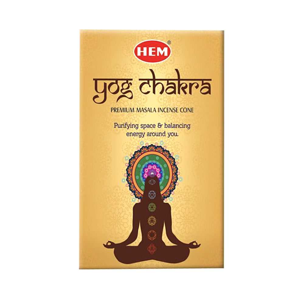 Incense Hem Yog Chakra Incense Cones YC12 2 $ Shop All The Witches Sage LLC Stew's Incense
