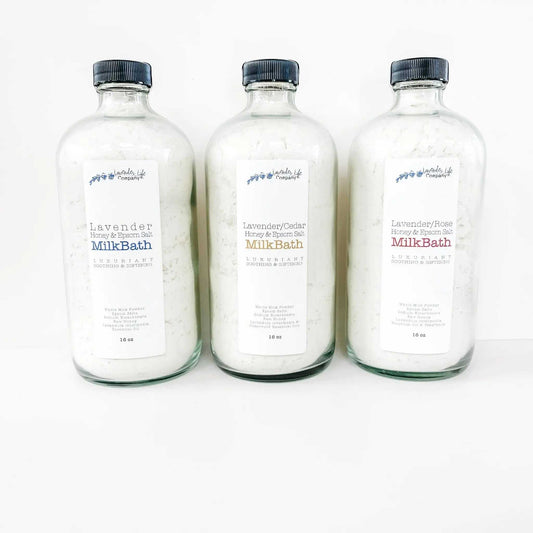 Bath Soaks Lavender Milk Bath lavmilk 29 $ Shop All Lavender Life Company Stew's Incense