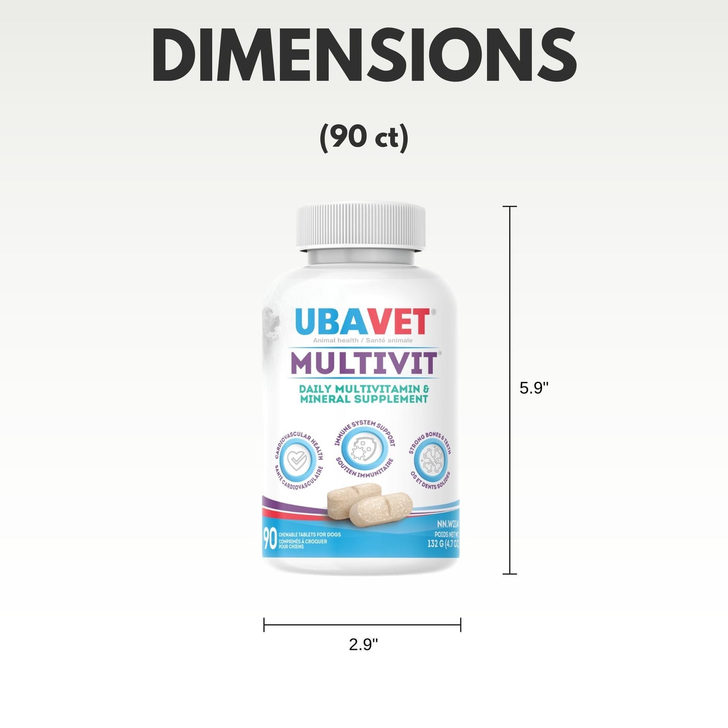 Vitamins UBAVET MULTIVIT Daily Vitamin and Mineral Tablet for Dogs – Comprehensive Nutritional Support – (90 ct) UVUS3014 34 $ Pet Lovers Store American Pet Supplies Stew's Incense