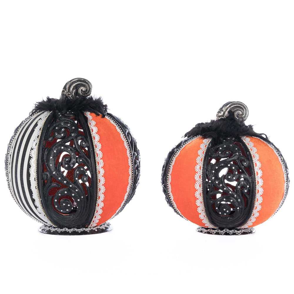 Katherine's Collection Macabre Pumpkins with Tea Lights Set of 2 by Katherine's Collection 28-528675 1010 $ Quirks! Stew's Incense