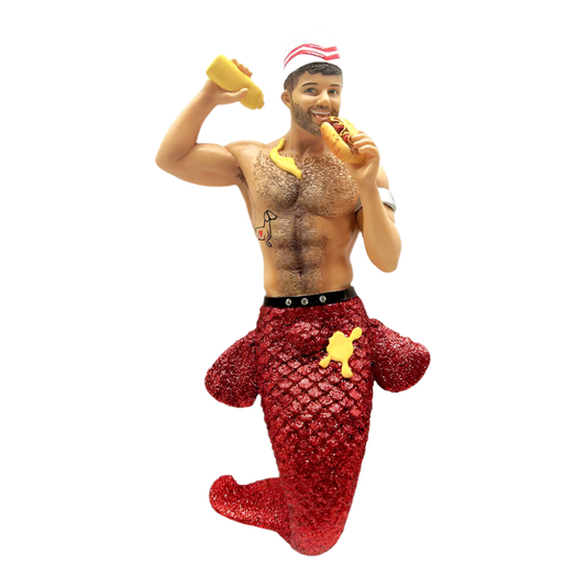 Mermen Collectible Ornaments by December Diamonds Messy Weiner Merman Collectible *NEW FOR 2025* 55-55475 39 $ Quirks! Stew's Incense