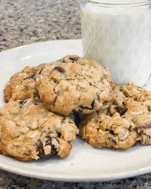 Oatmeal Chocolate Chunk/Cherry Cookies