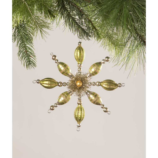 Holiday Ornaments Peridot Starburst Ornament by Bethany Lowe Designs LC2434 18 $ Christmas Quirks! Stew's Incense