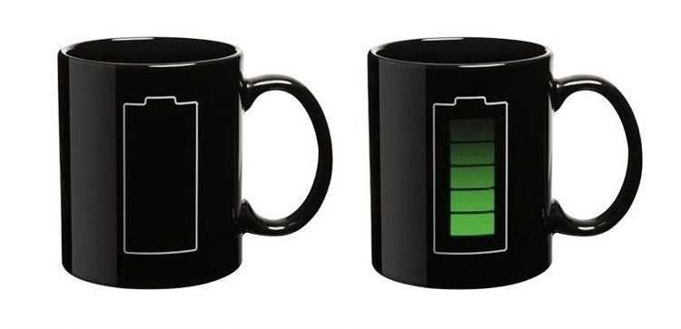 Mug Magical Heat Sensitive Color Changing Battery Meter Coffee Mug CCMLC1021A1 28 $ Mugs Onetify Stew's Incense
