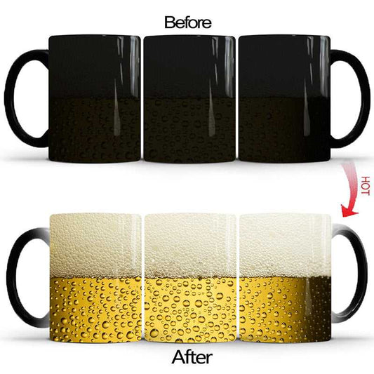 Mug Magical Color Changing Heat Sensitive Beer Theme Ceramic Mug BCM060818A 26 $ Hem Onetify Stew's Incense