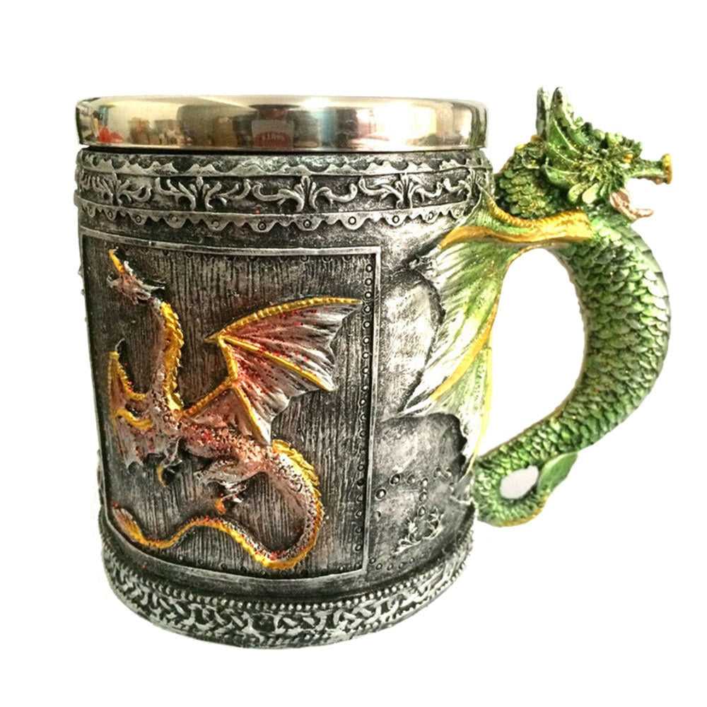 Mug 3D Dragon Theme Stainless Steel 12oz Mug DRG05173C-SLV 49 $ Hem Onetify Stew's Incense