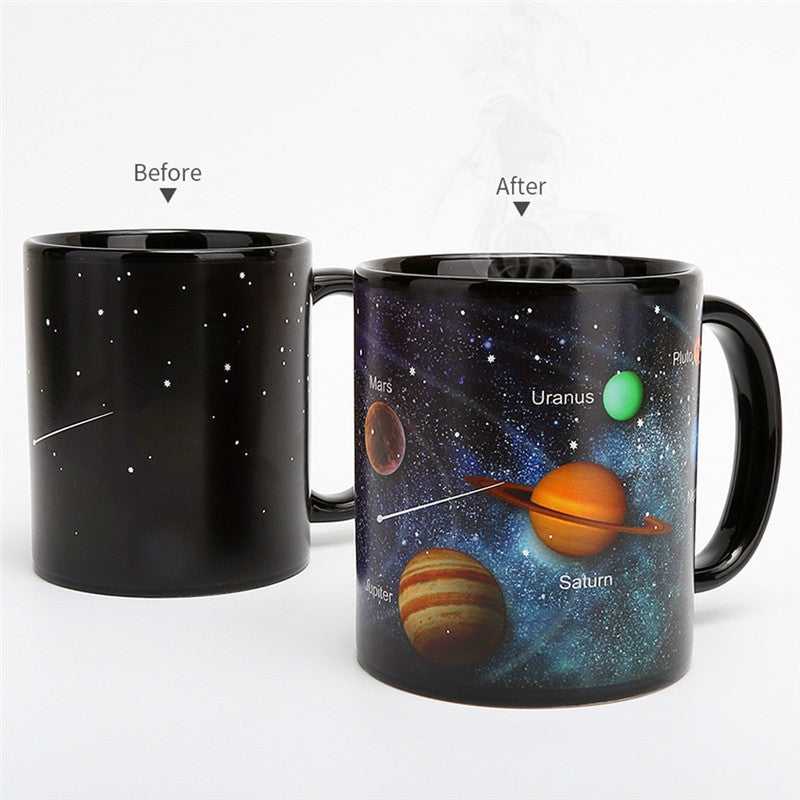 Mug Space Theme Heat Sensitive Color Changing Ceramic Mug LD7T11TCSY 24 $ Hem Onetify Stew's Incense