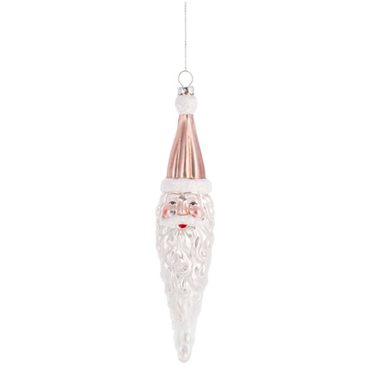 Holiday Ornaments Santa Icicle Blown Glass Ornament PINK PINK_MX193232 16 $ Shop All Quirks! Stew's Incense