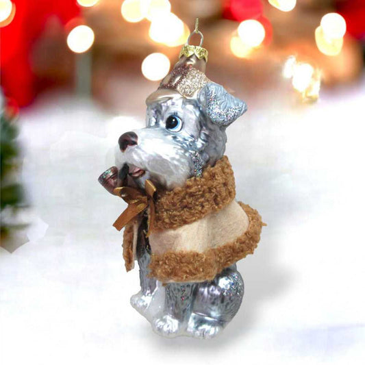 Holiday Ornaments Schnauzer Detective Ornament by December Diamonds 79-81752 19 $ Christmas Quirks! Stew's Incense