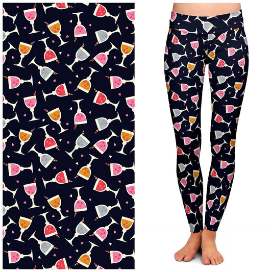 Leggings "Sweetheart Swirl" Buttery Soft Leggings by Lipstick & Chrome LCL-04A 24 $ Shop All Quirks! Stew's Incense