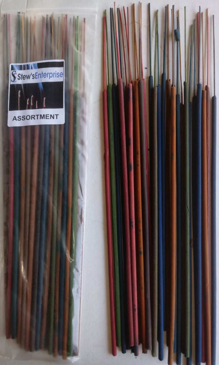Assorted 16 Inch Jumbo Incense Sticks -- 30 Sticks