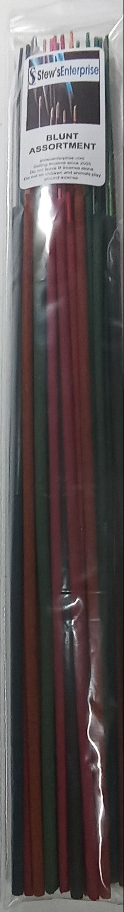 Assorted Blunt Jumbo Incense Sticks--25 Sticks--1 Pack