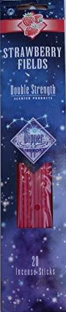 The Dipper Strawberry Fields 11 Inch Incense Sticks - 20 Sticks