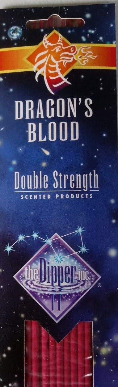 The Dipper Dragon's Blood 11 Inch Incense Sticks - 20 Sticks
