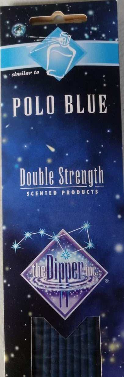 The Dipper Polo Blue 11 Inch Incense Sticks - 20 Sticks