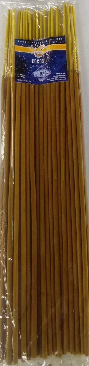 The Dipper Coconut 19 Inch Jumbo Incense Sticks - 50 Sticks