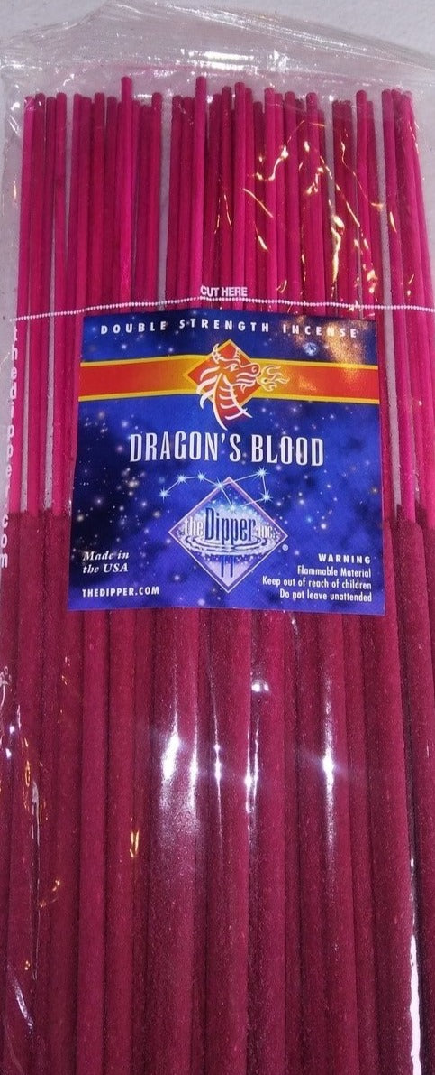The Dipper Dragon's Blood 19 Inch Jumbo Incense Sticks - 50 Sticks