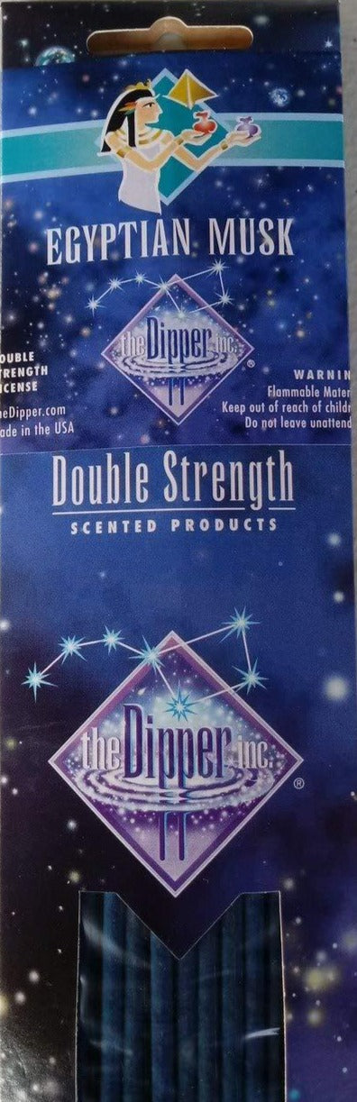 The Dipper Egyptian Musk 11 Inch Incense Sticks - 20 Sticks