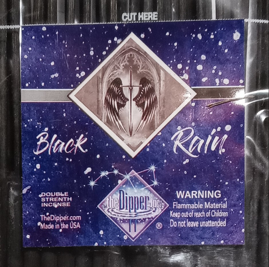 The Dipper Black Rain 19 Inch Jumbo Incense Sticks - 50 Sticks