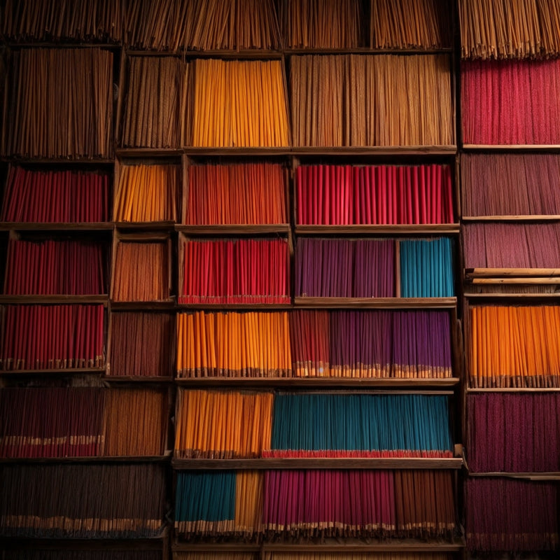 The Making of Incense Sticks