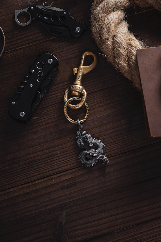 Chic Matching Dog Bandanas and Keychains for Style Lovers