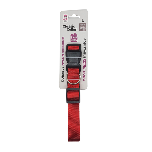 Collars Quick-Release Nylon Dog Collar – Stylish & Durable, Adjustable Fit CED8001 6 $ Pet Lovers Store American Pet Supplies Stew's Incense