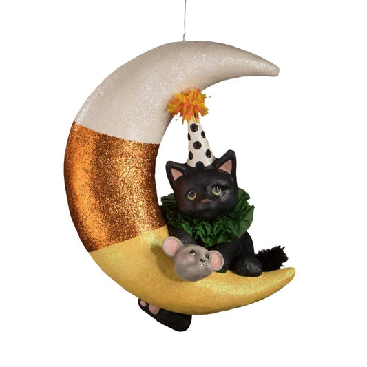 Figurines XL Party Kitty Candy Corn Moon - LAST CHANCE! TD1193 229 $ Shop All Quirks! Stew's Incense