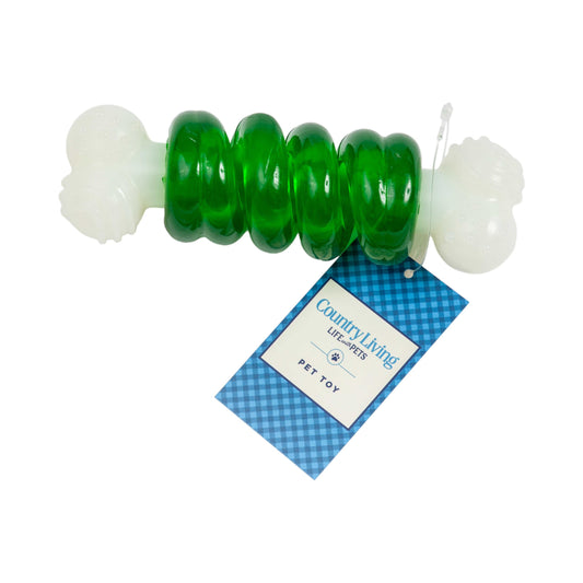 TPR/Nylon Combos Country Living Bone-a-Treat Dog Chew Toy – Orange Bulged Balls & Green Spiral Ring NYL763 13 $ Pet Lovers Store American Pet Supplies Stew's Incense