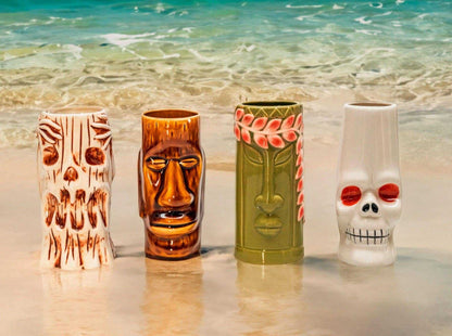 Mugs Hand-Carved and Hand-Painted Tiki Mugs - Assorted Set of 8 LS2209 99 $ Incense Assortments Quirks! Stew's Incense