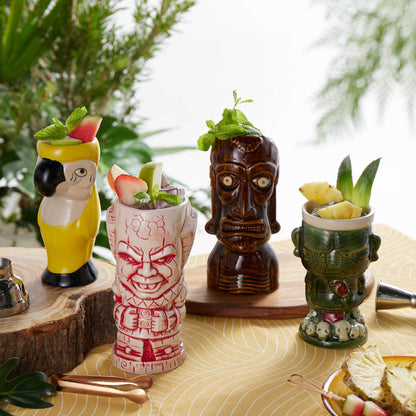 Mugs Ceramic Hawaiian Luau Tiki Mug Set of 4 LS2075 49 $ Shop All Quirks! Stew's Incense