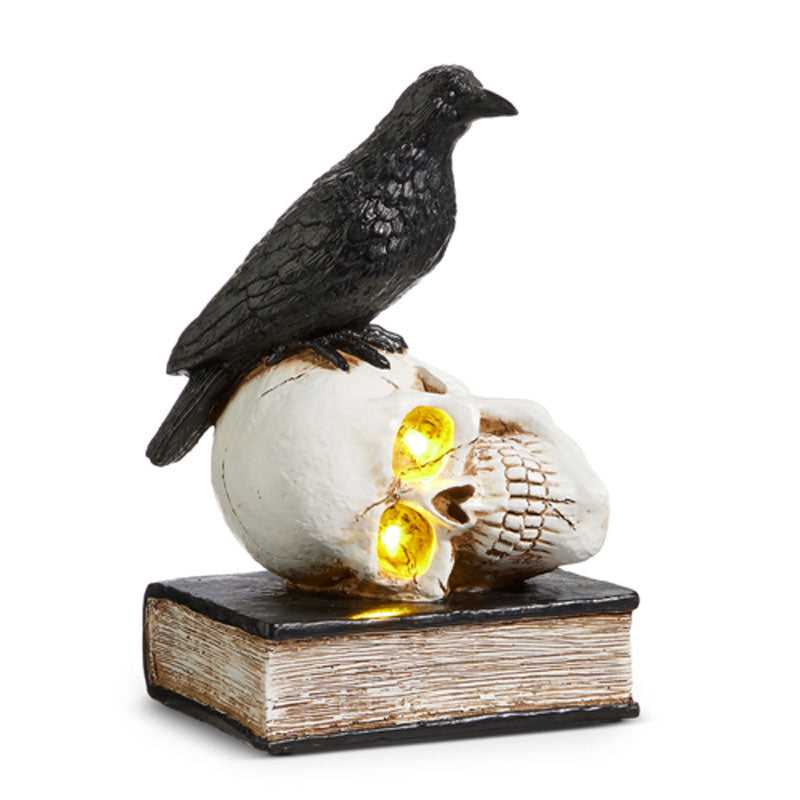 Halloween 10" Lighted Nevermore Raven And Skull 4415568 39 $ Shop All Quirks! Stew's Incense