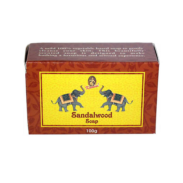 Soap Kamini Sandalwood Soap RSKSAN (SOAP-SD) 2 $ Incense Holders The Witches Sage LLC Stew's Incense