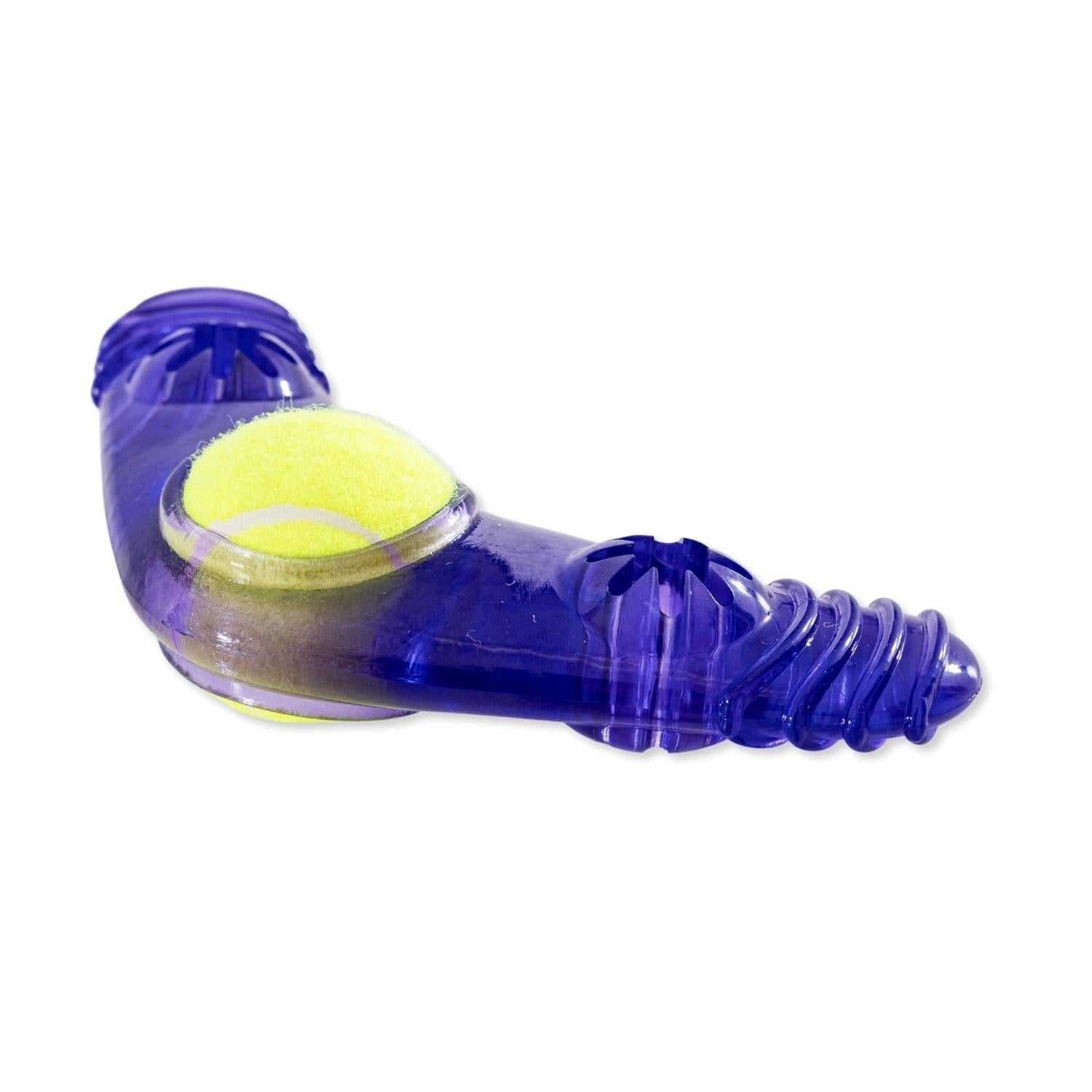 TPR Tennis Ball TPR Boomerang Dog Chew Toy with Removable Squeaker Tennis Ball & Treat Fill TPR847 12 $ Pet Lovers Store American Pet Supplies Stew's Incense