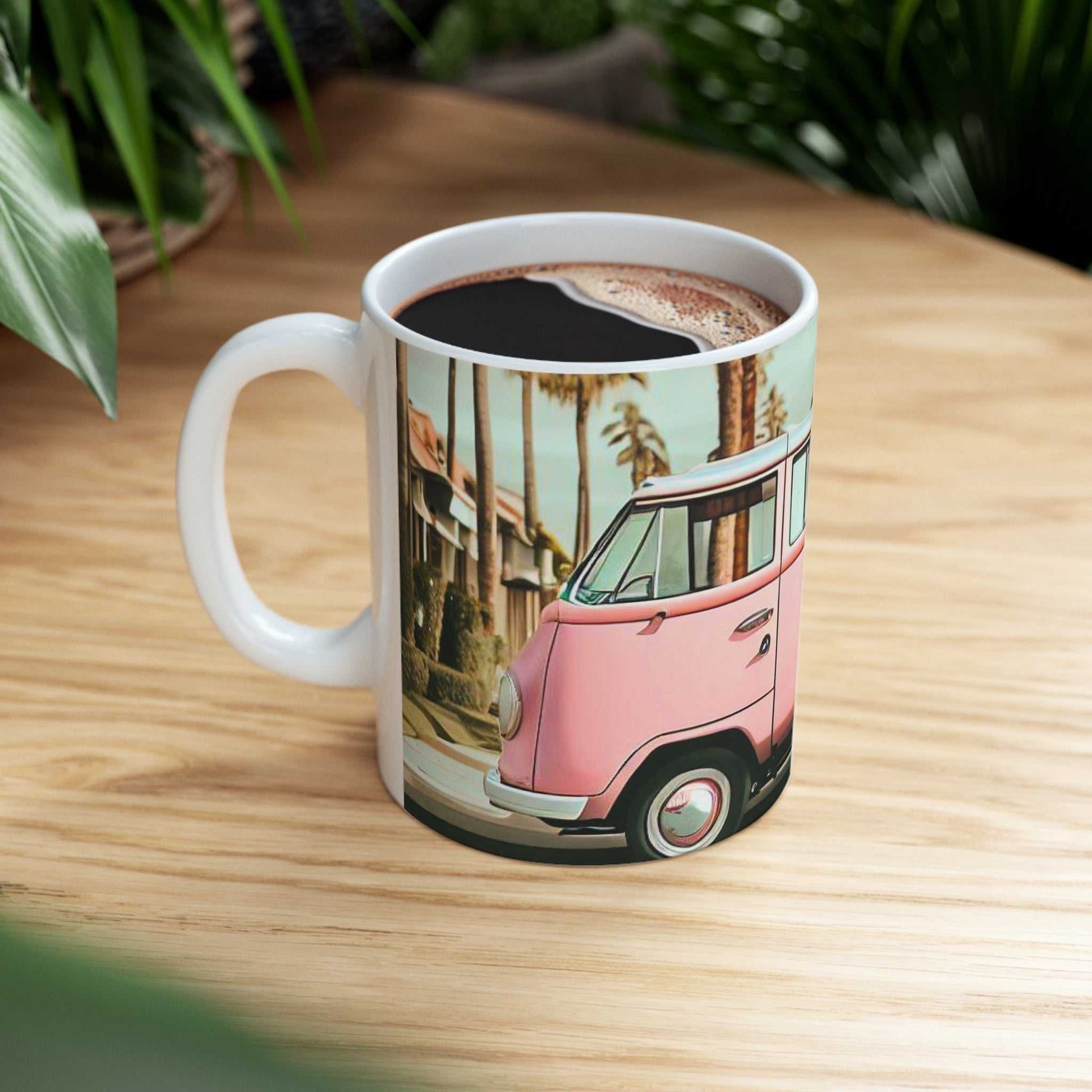 Mug Retro Pink Van Coffee Tea Mug 24612828326673413641 24 $ Shop All Onetify Stew's Incense