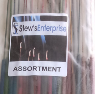  Assorted 16 Inch Jumbo Incense Sticks -- 25 Sticks 16-Assorted 15 $ Stews Enterprise Stew's Incense