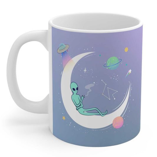 Mug Chilling Alien Purple Mug 11oz 18309001576220324476 24 $ Shop All Onetify Stew's Incense