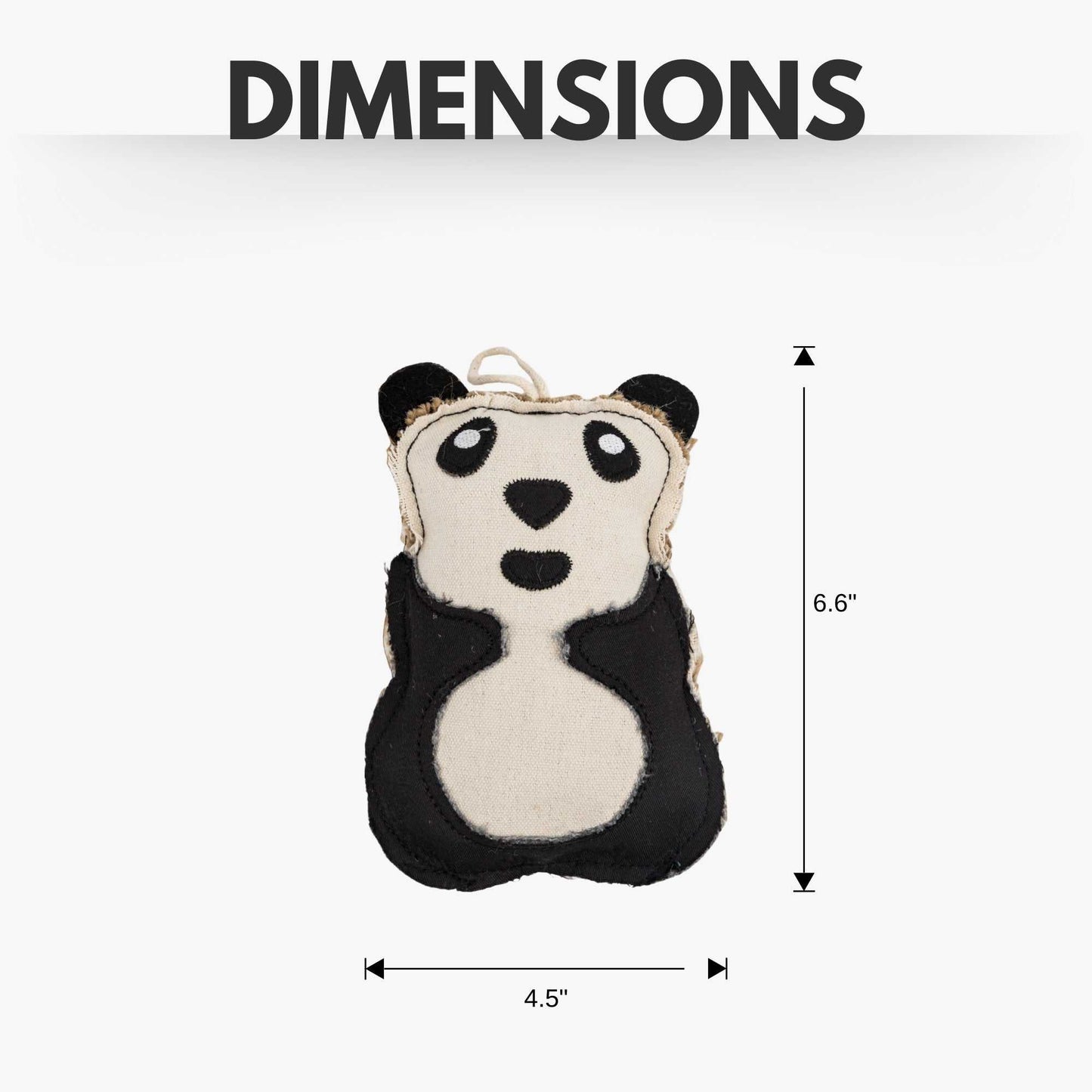 Jute Toys Canvas & Jute Panda-Shaped Dog Chew Toy – Durable, Safe and Non-Toxic ECO7555 14 $ Shop All American Pet Supplies Stew's Incense