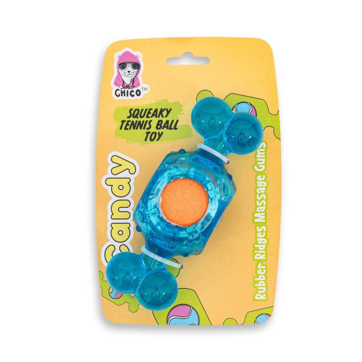 TPR Tennis Ball Blue Candy-Inspired Squeaky Tennis Ball Dog Chew Toy – TPR, Durable & Promotes Dental Health TPR865 11 $ Pet Lovers Store American Pet Supplies Stew's Incense