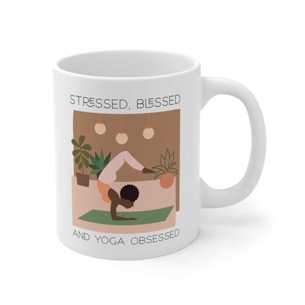 Mug Stressed, Blessed and Yoga Obsessed Mug 2084343369 24 $ Mugs Onetify Stew's Incense